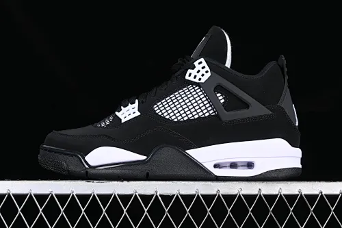 All categories Air Jordan Jordan series basketball shoes Air Jordan 4 Pure original Air Jordan 4 Retro "White Thunder" AJ4 Joe 4 White Thunder FQ8138-001